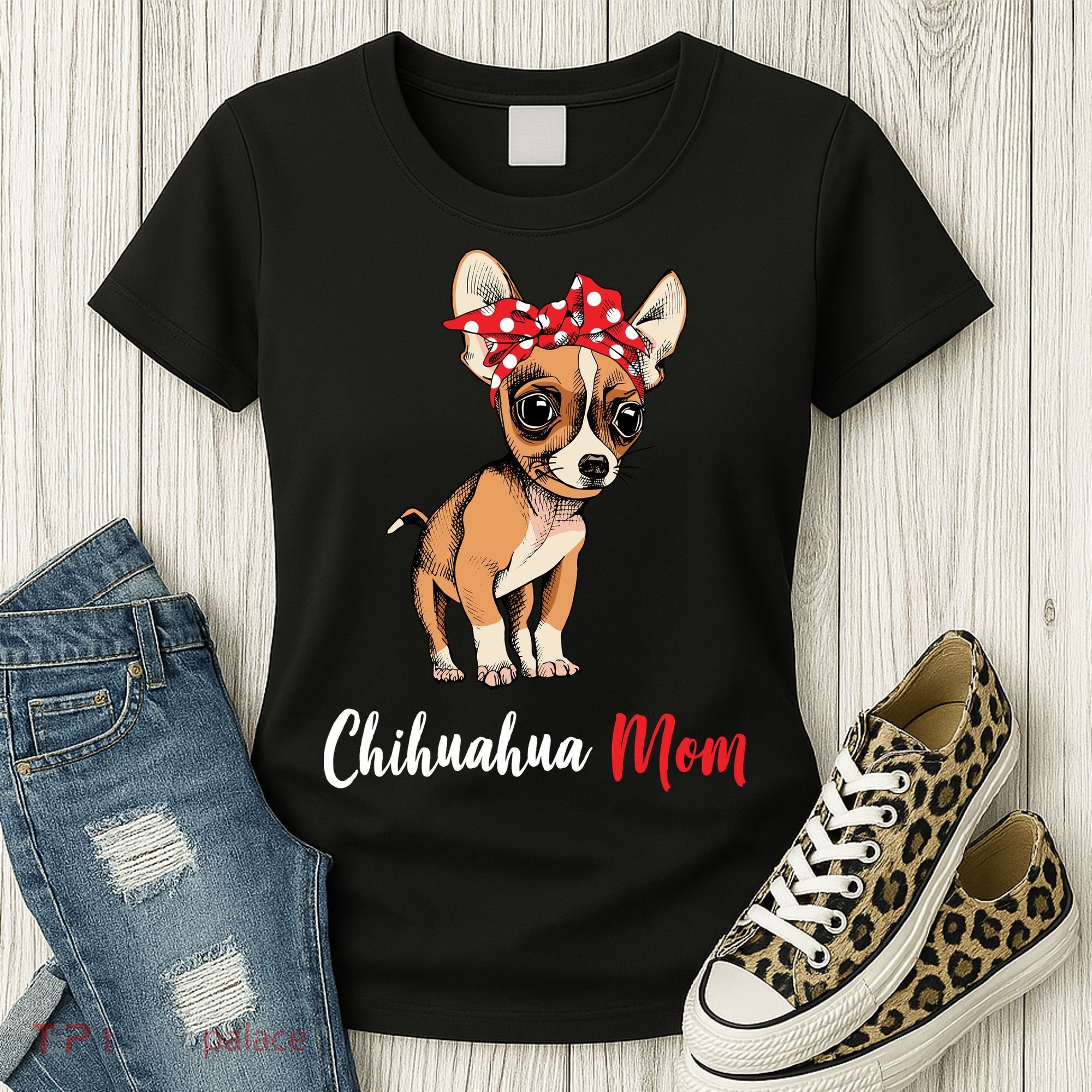 Chihuahua Mom Women's T-Shirt