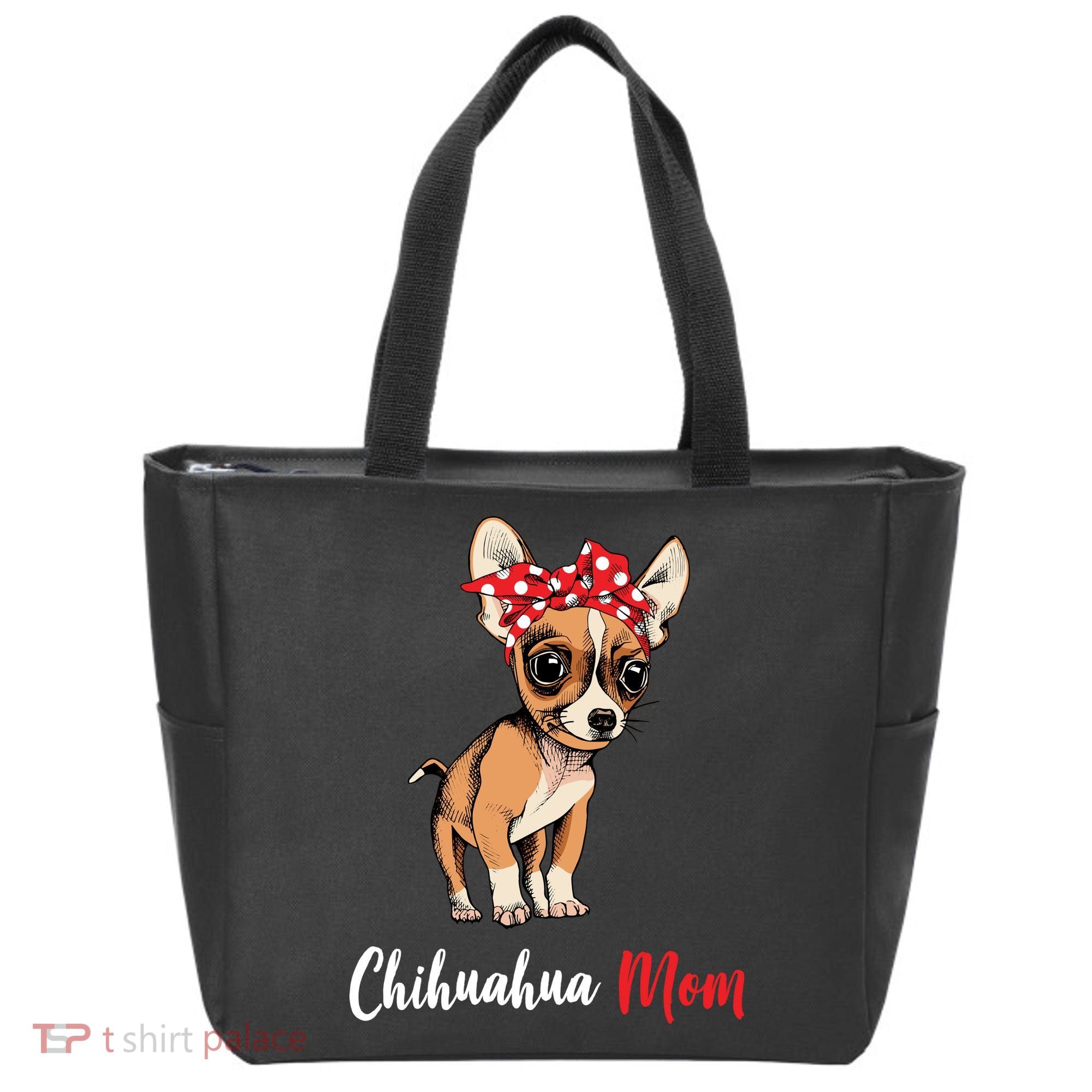 Chihuahua Mom Tote Bag