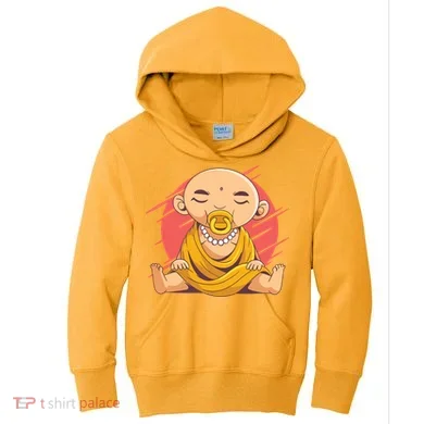 Child Buddha Kids Hoodie