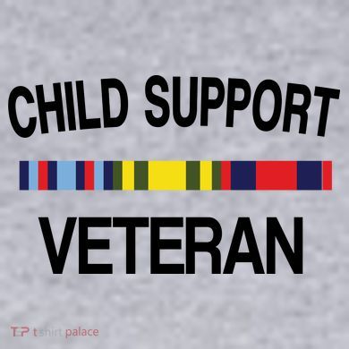 Child Support Veteran Women's Racerback Cropped Tank