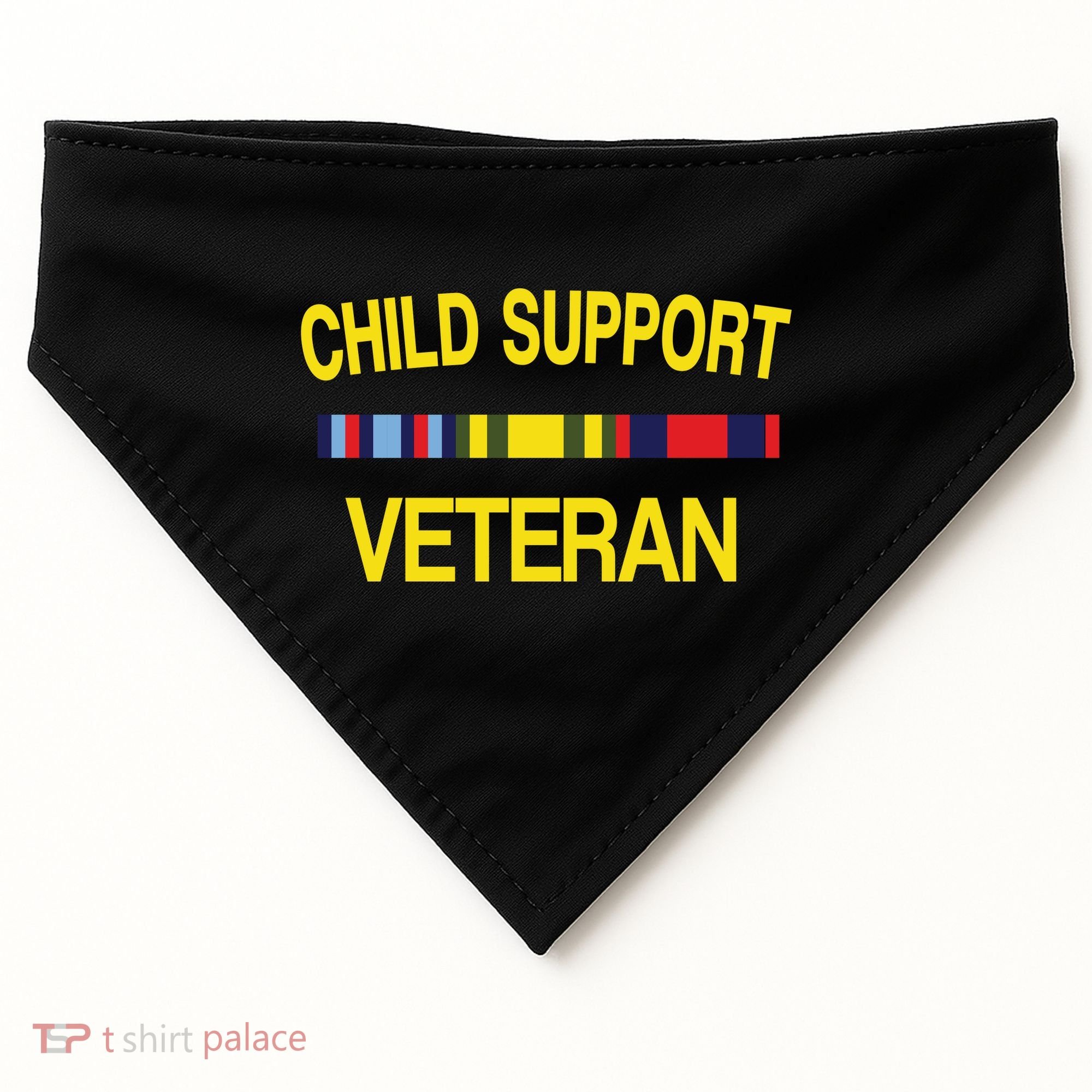 Child Support Veteran USA-Made Doggie Bandana