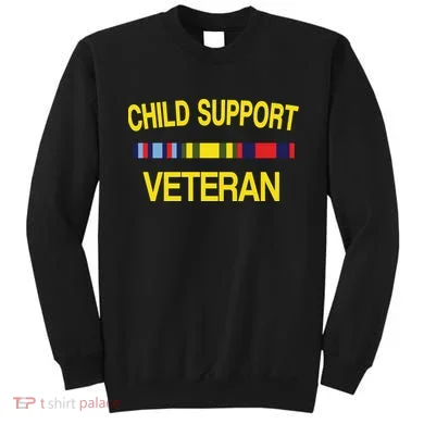 Child Support Veteran Sweatshirt