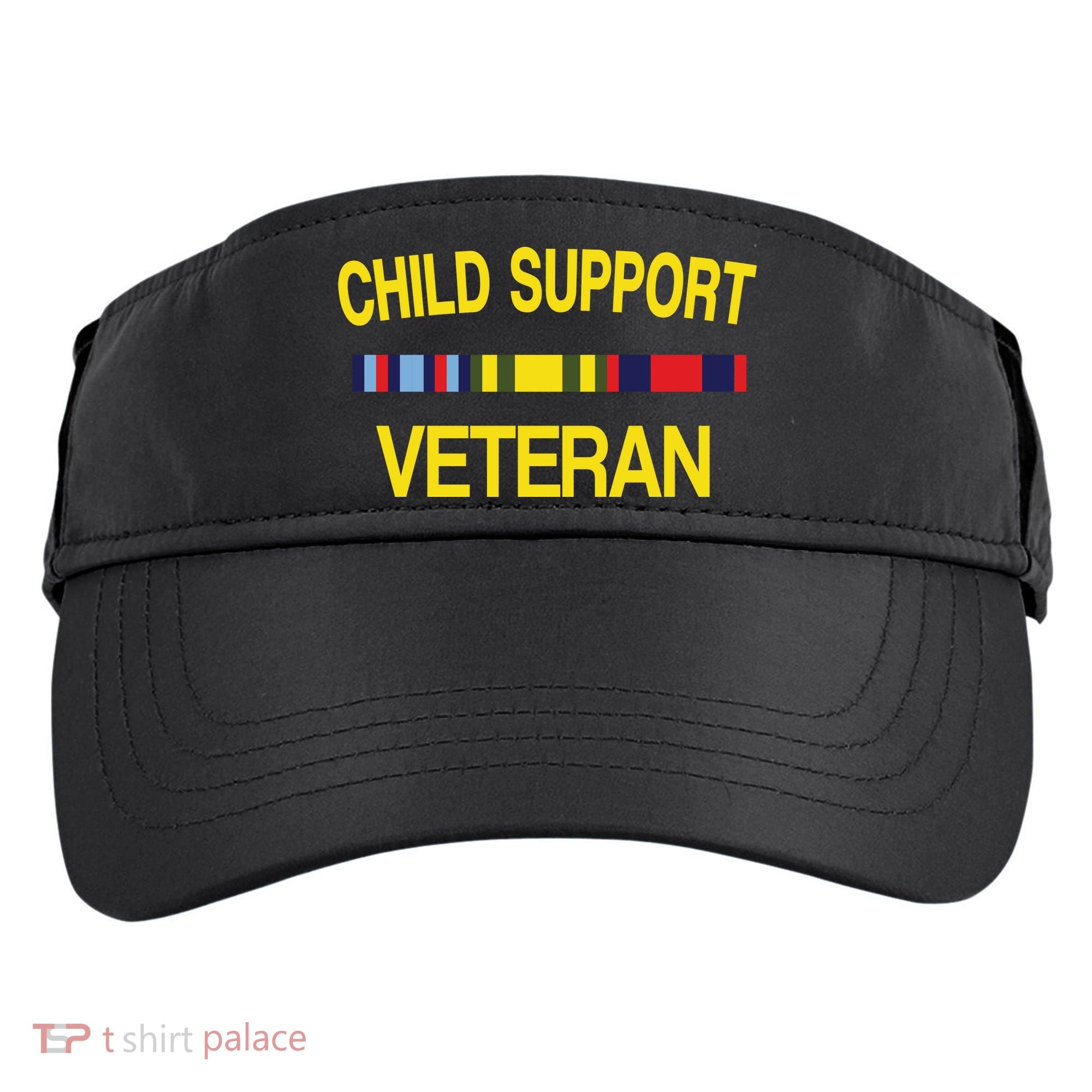 Child Support Veteran Adult Drive Performance Visor