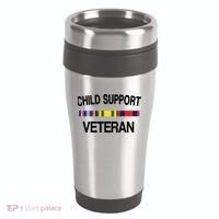 Child Support Veteran 16oz Travel Tumbler thumb 0