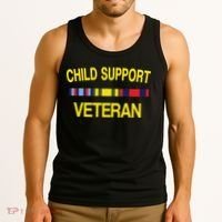 Child Support Veteran Tank Top thumb 3