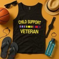 Child Support Veteran Tank Top thumb 4