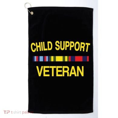 Child Support Veteran Golf Towel