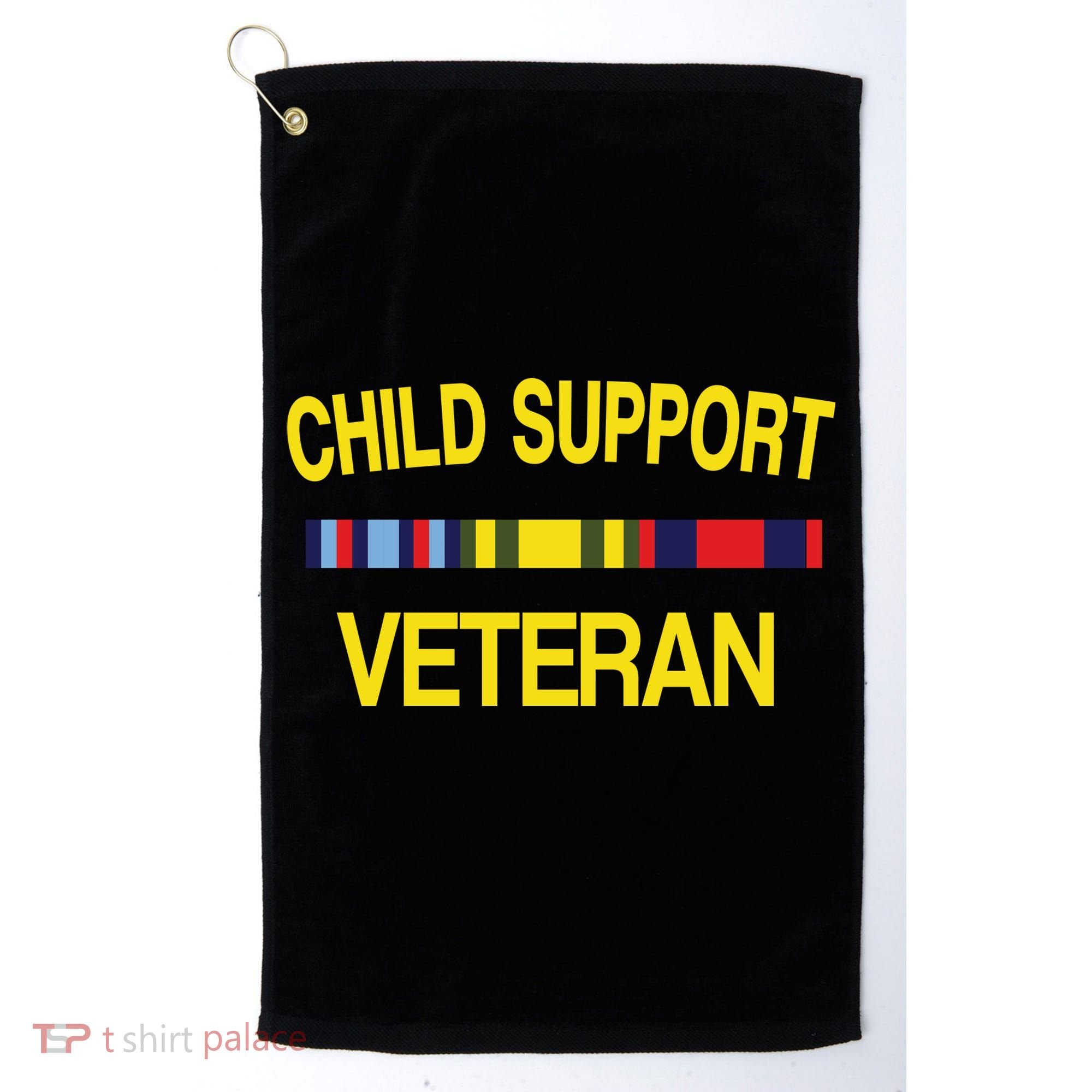 Child Support Veteran Golf Towel