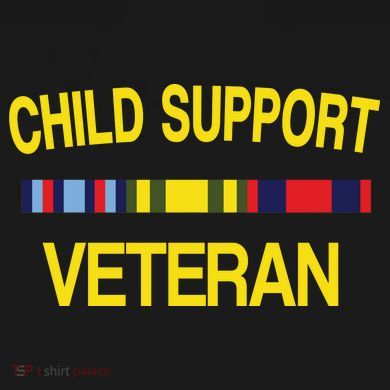 Child Support Veteran Women's Crop Top Tee