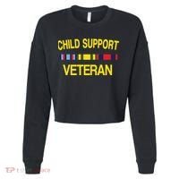 Child Support Veteran Cropped Pullover Crew thumb 0