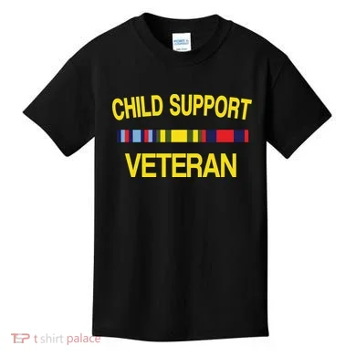 Child Support Veteran Kids T-Shirt