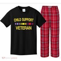 Child Support Veteran Kids Plaid Pajama Set thumb 0