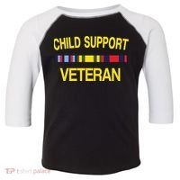 Child Support Veteran Toddler Fine Jersey T-Shirt thumb 0