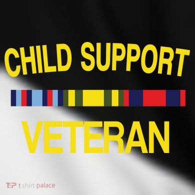 Child Support Veteran Toddler Fine Jersey T-Shirt