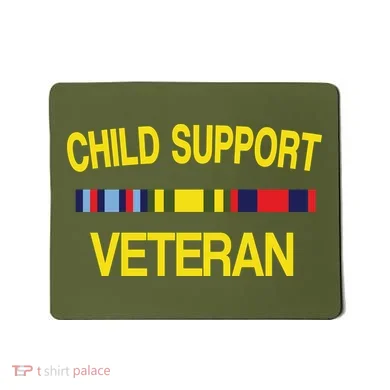 Child Support Veteran Mousepad