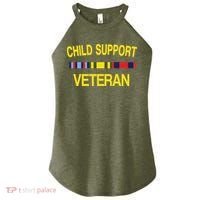 Child Support Veteran Women's Perfect Tri Rocker Tank thumb 0