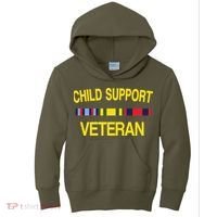 Child Support Veteran Kids Hoodie thumb 0