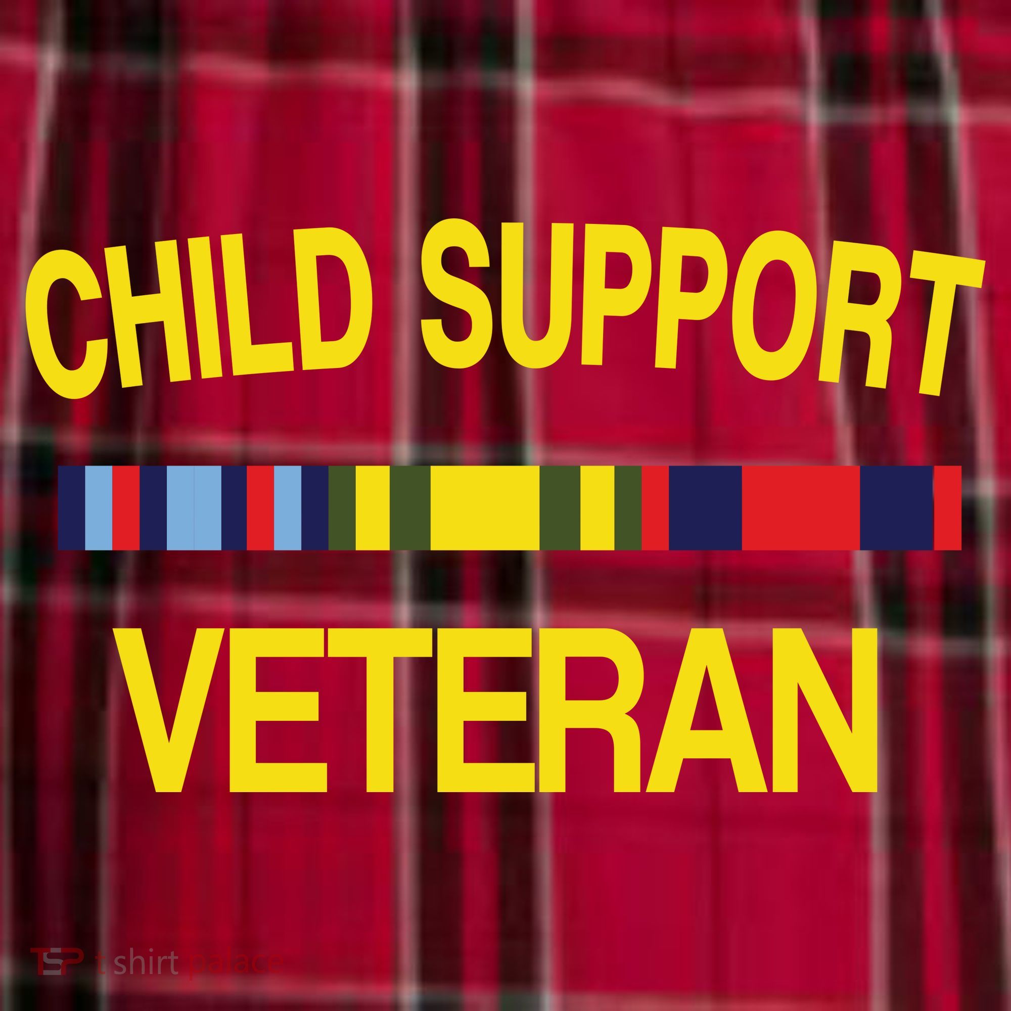 Child Support Veteran Women's Flannel Plaid Pajama Pants