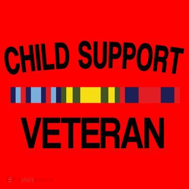 Child Support Veteran Santa Hat