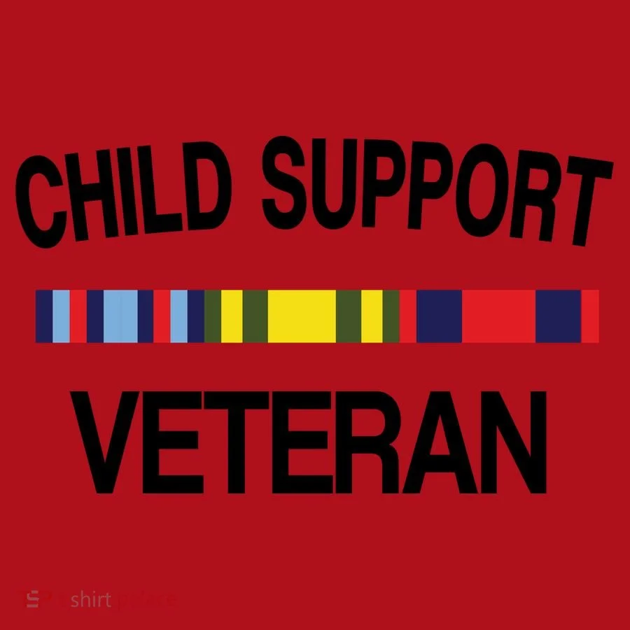 Child Support Veteran Christmas Stocking