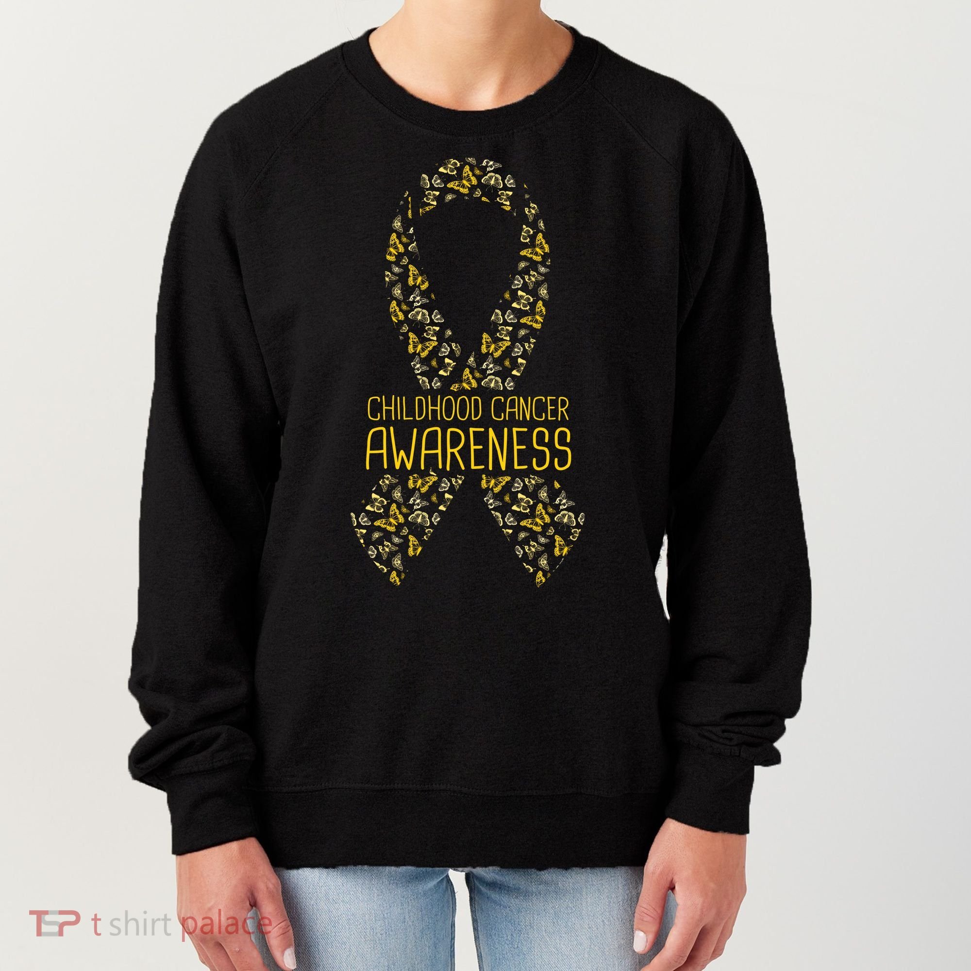 Childhood Cancer Awareness Women's Sweatshirt