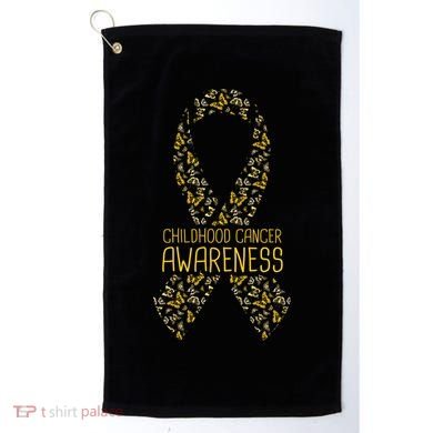 Childhood Cancer Awareness Golf Towel