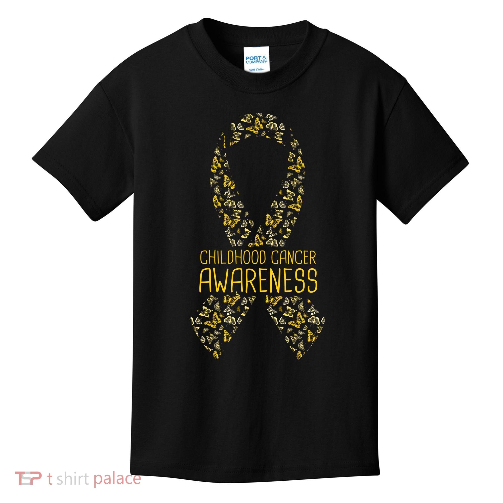 Childhood Cancer Awareness Kids T-Shirt