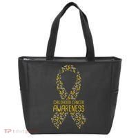 Childhood Cancer Awareness Tote Bag thumb 0
