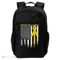 Childhood Cancer Awareness Flag Backpack thumb 0