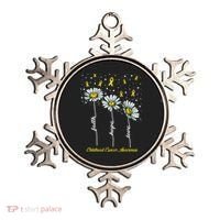 Childhood Cancer Awareness Flower Ribbons Ornament thumb 0
