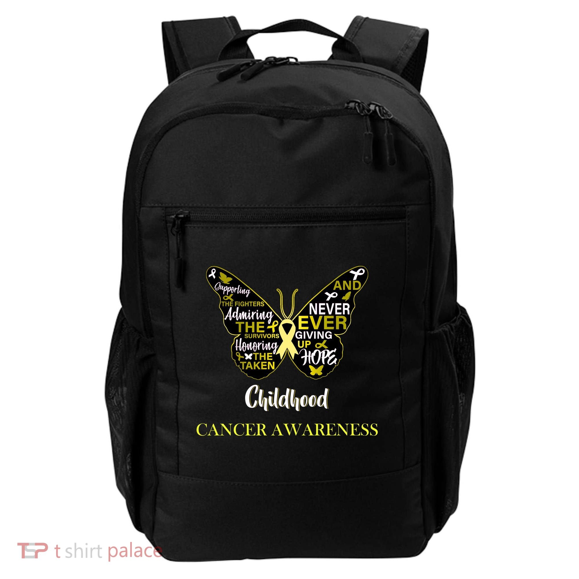 Childhood Cancer butterfly  Backpack