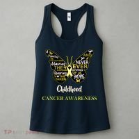 Childhood Cancer butterfly  Women's Tank Top thumb 3