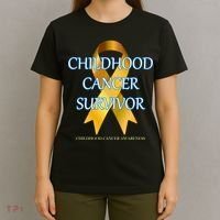 Childhood Cancer Survivor T-Shirt thumb 4