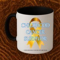Childhood Cancer Survivor Coffee Mug thumb 2
