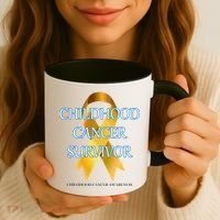 Childhood Cancer Survivor Coffee Mug thumb 3