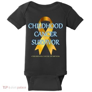 Childhood Cancer Survivor Baby Bodysuit