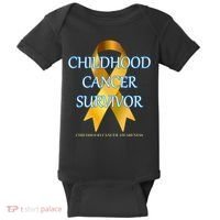 Childhood Cancer Survivor Baby Bodysuit thumb 0