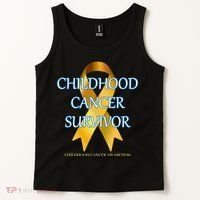 Childhood Cancer Survivor Tank Top thumb 2