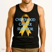 Childhood Cancer Survivor Tank Top thumb 3