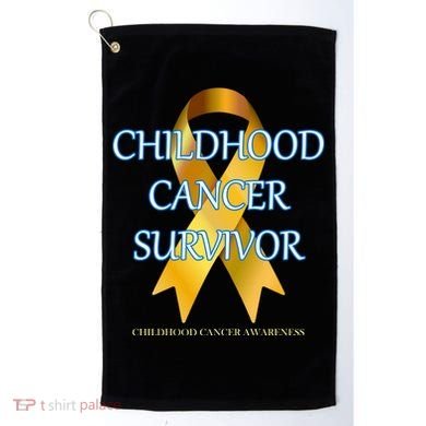 Childhood Cancer Survivor Golf Towel