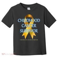 Childhood Cancer Survivor Toddler T-Shirt thumb 0
