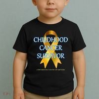Childhood Cancer Survivor Toddler T-Shirt thumb 2