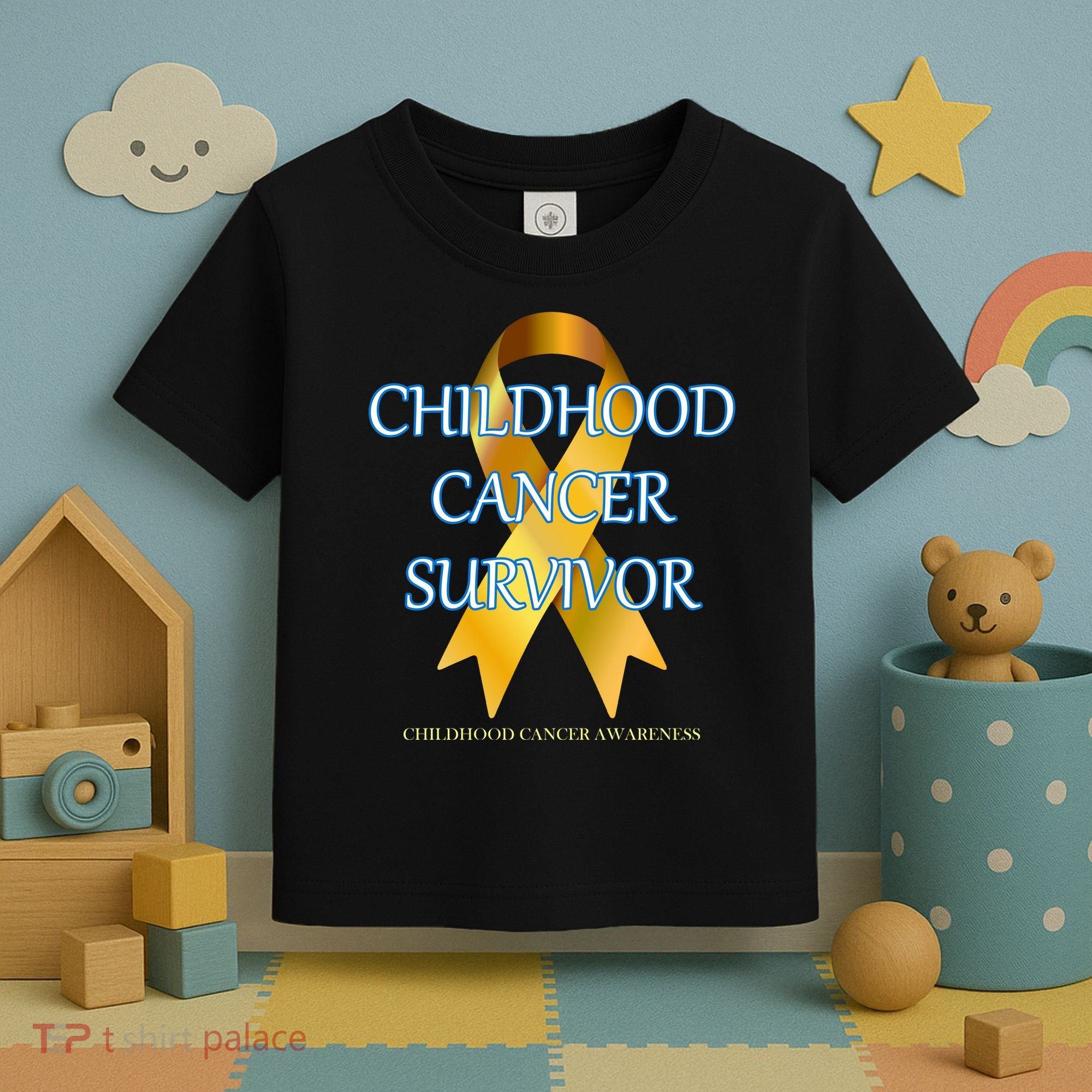 Childhood Cancer Survivor Toddler T-Shirt
