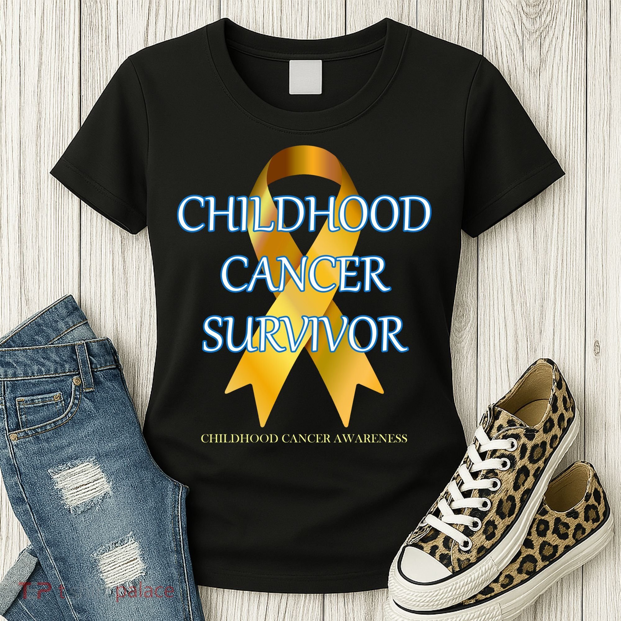Childhood Cancer Survivor Women's T-Shirt