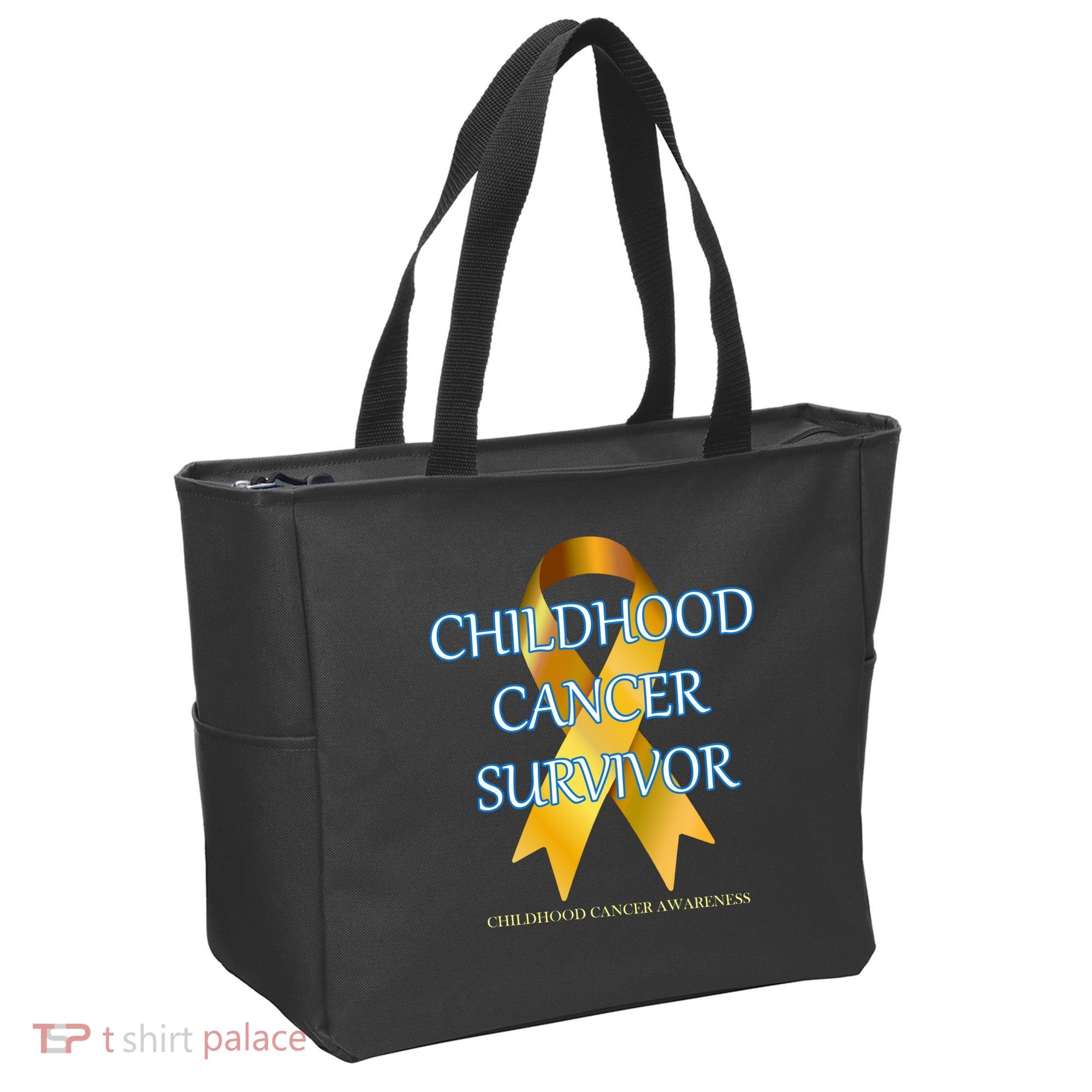 Childhood Cancer Survivor Tote Bag