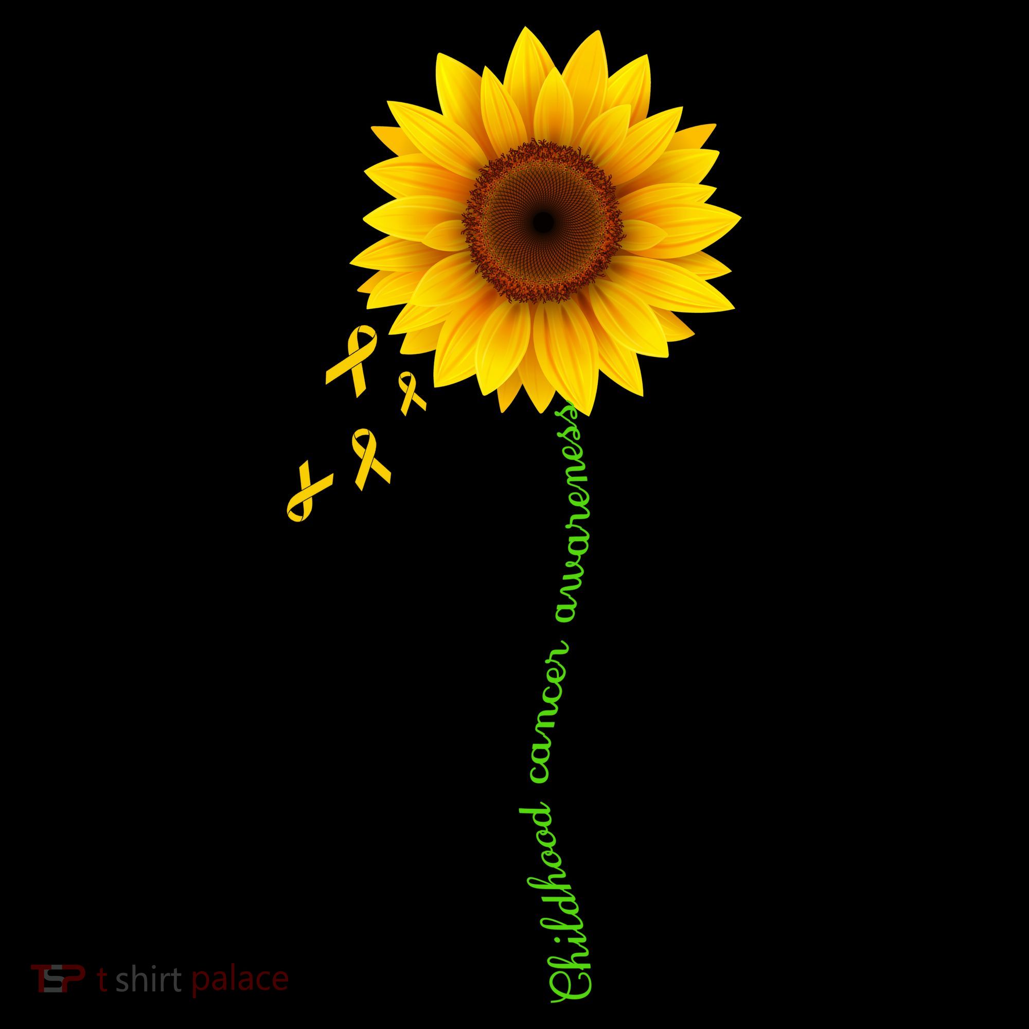 Children's Cancer Awareness Sunflower Sweatshirt