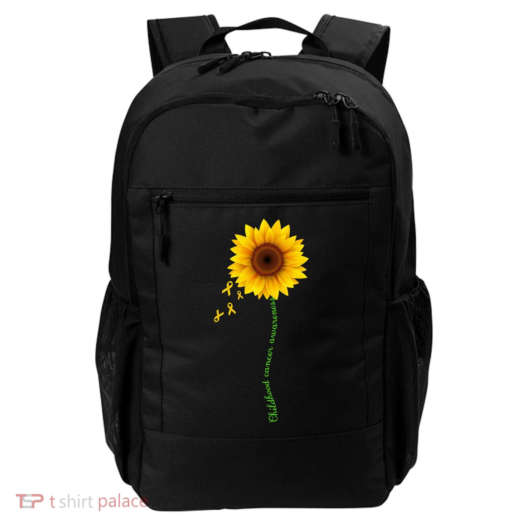 Children's Cancer Awareness Sunflower Backpack