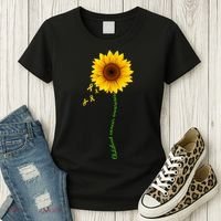 Children's Cancer Awareness Sunflower Women's T-Shirt thumb 3
