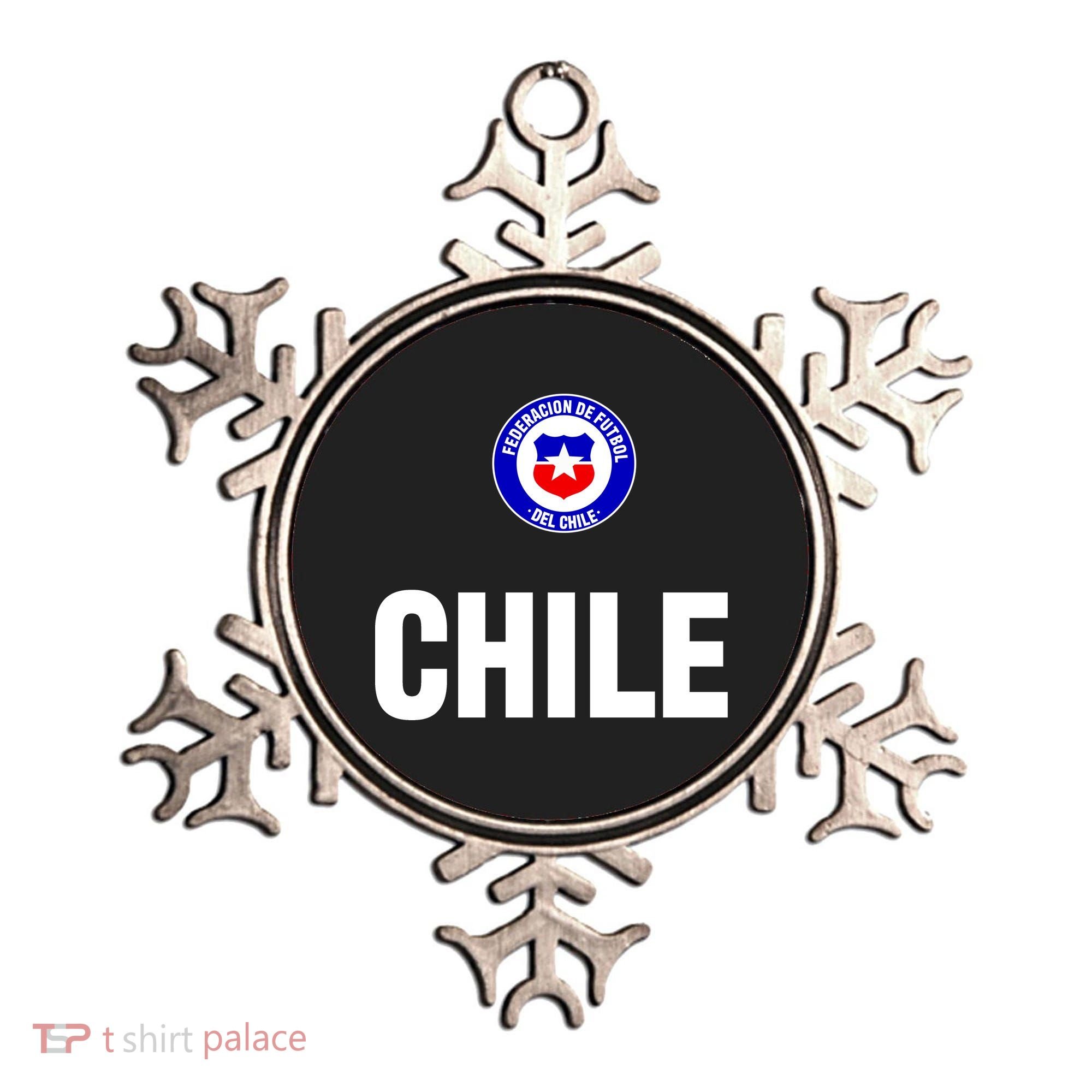 Chile Chilean Flag Soccer Futbol Ornament