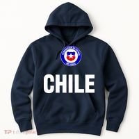 Chile Chilean Flag Soccer Futbol Hoodie thumb 0